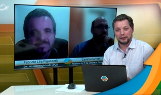 Fabrício Lira Figueiredo e Camilo Carrom - Ger. em Agronegócio do CPQD e Analista de TI da Embrapa Gado de Corte