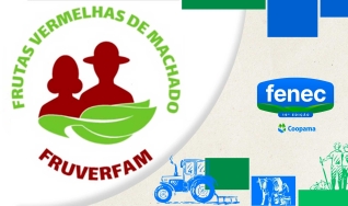 Aliandro da Silva, Presidente da Fruverfam e Ari Moraes Caproni, Produtor Rural