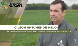 Gilson Antunes de Melo - Vice-presidente Oeste Aprosoja MT e Coord. Comissão de Defesa Agrícola