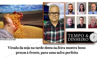 Virada da soja na tarde desta 6a.feira mostra bons preços à frente, para uma safra perfeita