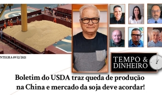Boletim do USDA traz queda de produção na China e mercado da soja deve acordar!