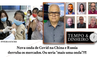 Nova onda de Covid na China e Russia derruba os mercados. Ou seria "mais uma onda"??!!
