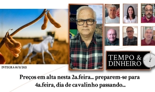 Preços em alta nesta 2a.feira... preparem-se para 4a.feira, dia de cavalinho passando...