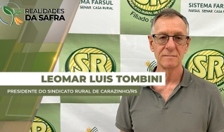 Leomar Luis Tombini - Presidente do Sindicato Rural de Carazinho/RS