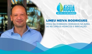 Lineu Neiva Rodrigues - Pesq. da Embrapa Cerrados na área de recursos hídricos e Irrigação