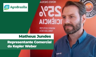 Matheus Jundes Representante Comercial da Kepler Weber