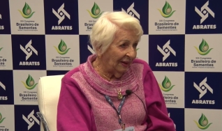 Odette Liberal - Pesquisadora Aposentada Embrapa / Primeira Presidente da Abrates
