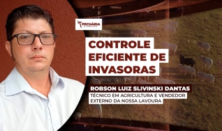 Robson Luiz Slivinski Dantas - Técnico em agricultura e vendedor externo da Nossa Lavoura
