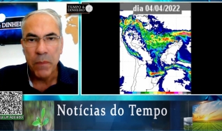 Previsão do tempo tem chegada de ar polar e chuvas no centro-norte