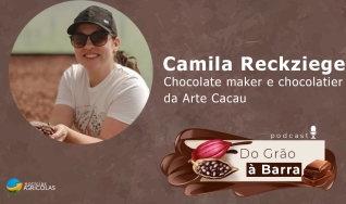 Camila Reckziegel - Chocolate maker e chocolatier da Arte Cacau