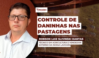 Robson Luiz Slivinski Dantas - Técnico em agricultura e vendedor externo da Nossa Lavoura