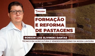 Robson Luiz Slivinski Dantas - Técnico em Agricultura e Vendedor Externo da Nossa Lavoura
