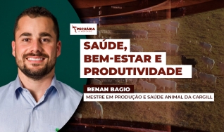 Renan Bagio - médico veterinário e mestre em produção e saúde animal da Cargill Nutr