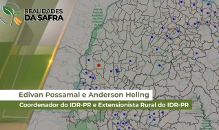 Edivan Possamai e Anderson Heling - Coordenador do IDR-PR e Extensionista Rural do IDR-PR