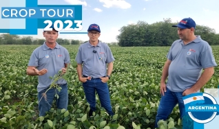 Emerson Pscheidt - Produtor rural em Rio Negrinho-SC, Paulo Veiga - Consultor técnico Big Safra, Charles Anderson Wolmann - Eng agrônomo