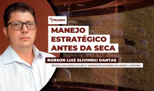 Robson Luiz Slivinski Dantas - Técnico em agricultura e vendedor externo da Nossa Lavoura