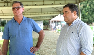 Marcos da Rosa e Marcelo Eduardo Lüders - Pres. Conselho Brasileiro do Feijão e Pulses e Presidente do IBRAFE