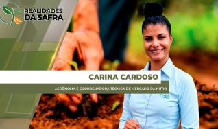 Carina Cardoso - Agrônoma e Coordenadora Técnica de Mercado da Nitro