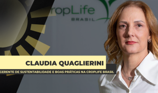 Claudia Quaglierini - Gerente de Sustentabilidade e Boas Práticas na Croplife Brasil