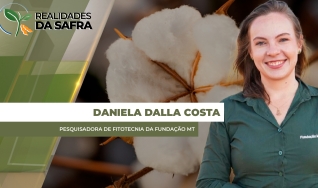 Daniela Dalla Costa - Pesquisadora de Fitotecnia da Fundação MT