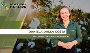 Daniela Dalla Costa - Pesquisadora de Fitotecnia da Fundação MT