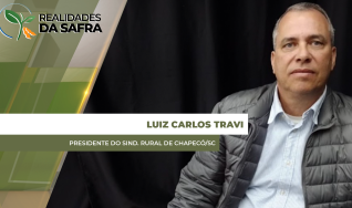 Luiz Carlos Travi - Presidente do Sind. Rural de Chapecó/SC