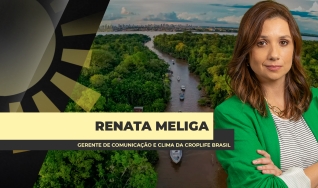 Renata Meliga - Gerente de Comunicação e Clima da CropLife Brasil