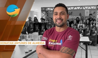 Dionatan Antunes de Almeida, juíz do Cup of Excellence