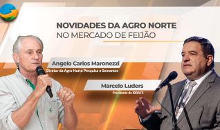Angelo Maronezzi e  Marcelo Lüders - Dir. da Agro Norte Pesquisa e Sementes e Presidente do IBRAFE