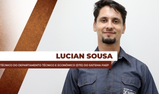Lucian Sousa - Técnico do Departamento Técnico e Econômico (DTE) do sistema FAEP