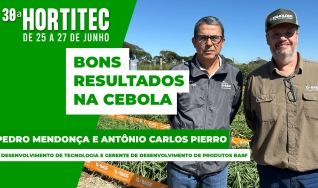 Antônio Carlos Pierro - Gerente de Desenvolvimento de Produtos BASF e Pedro Mendonça - Desenvolvimento de Tecnologia BASF