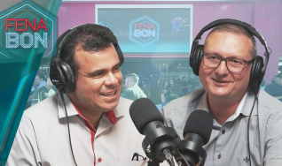 Geraldo Marra, Diretor da Bom Negócio e Wilson Rogério Boscolo, professor Unioeste