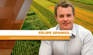 Felipe Spaniol - Coordenador de Inteligência Comercial e Defesa de Interesses da CNA