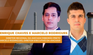 Marcelo Rodrigues e Henrique Camargo - Diretor Executivo da AMCHAM e Coordenador Regional da AMCHAM