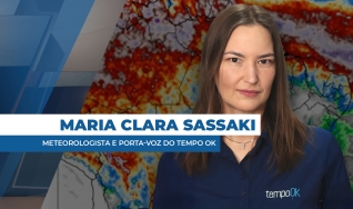 Maria Clara Sassaki - Meteorologista da Tempo OK
