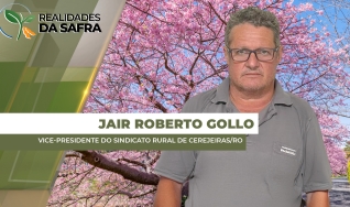 Jair Roberto Gollo - Vice-Presidente do Sindicato Rural de Cerejeiras/RO