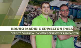 Bruno Marin e Erivelton Paes - Gerente Comercial da Viter e Gerente de P&D da Viter