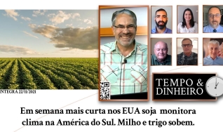 Em semana mais curta nos EUA soja monitora clima na América do Sul. Milho e trigo sobem