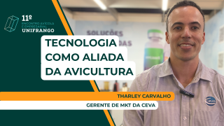 Tharley Carvalho - gerente de MKT da Ceva