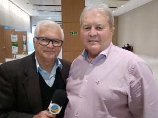 Nei César Mânica e João Batista Olivi