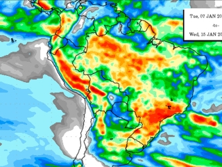 Precipitações 30/12
