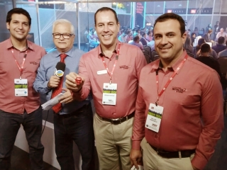Sérgio Santos, Willian Ferronato, André Menezes e joao batista olivi - i2x talks