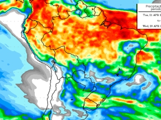 Outlook mapa - assis - 21 de abril até 29 de abril de 2020 - 13/04/2020