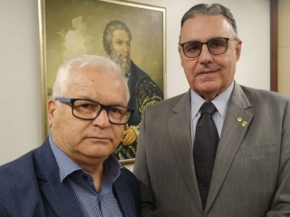 João Batista Olivi e Abelardo Lupion - Sec. Esp. Presidência da República para Relacionamento Externo - Brasília - 16:9