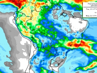 Precipitação 10 dias 05/10