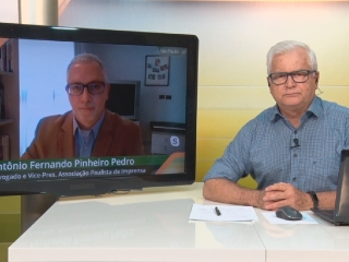 Antônio Fernando Pinheiro Pedro - Advogado e Vice-Presidente  da  Associação Paulista  de Imprensa