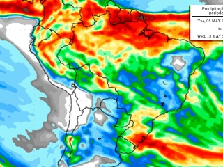 Precipitação 10 dias 27/04