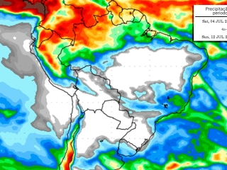 Precipitação 26/06 10 dias