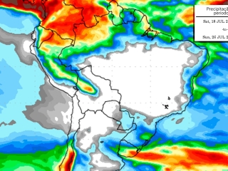 Precipitação 10 dias 10/07