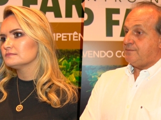 Luciana Martins (Diretora Executiva - Grupo Conecta) e Roberto Luiz Chioquetta (Produtor do Mato Grosso) - Top Farmers 2019 - 16:9